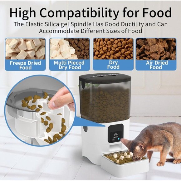 papifeed automatic pet feeder, Cat/Dog Feeder, Smartphone App Controlled Feeder - Picture 6 of 16